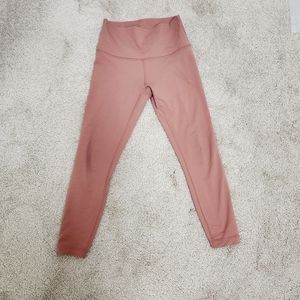Victoria's Secret Mid waist pink studio leggings Size 2